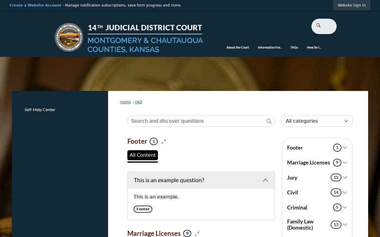 Chautauqua County court record terminal access guidance
